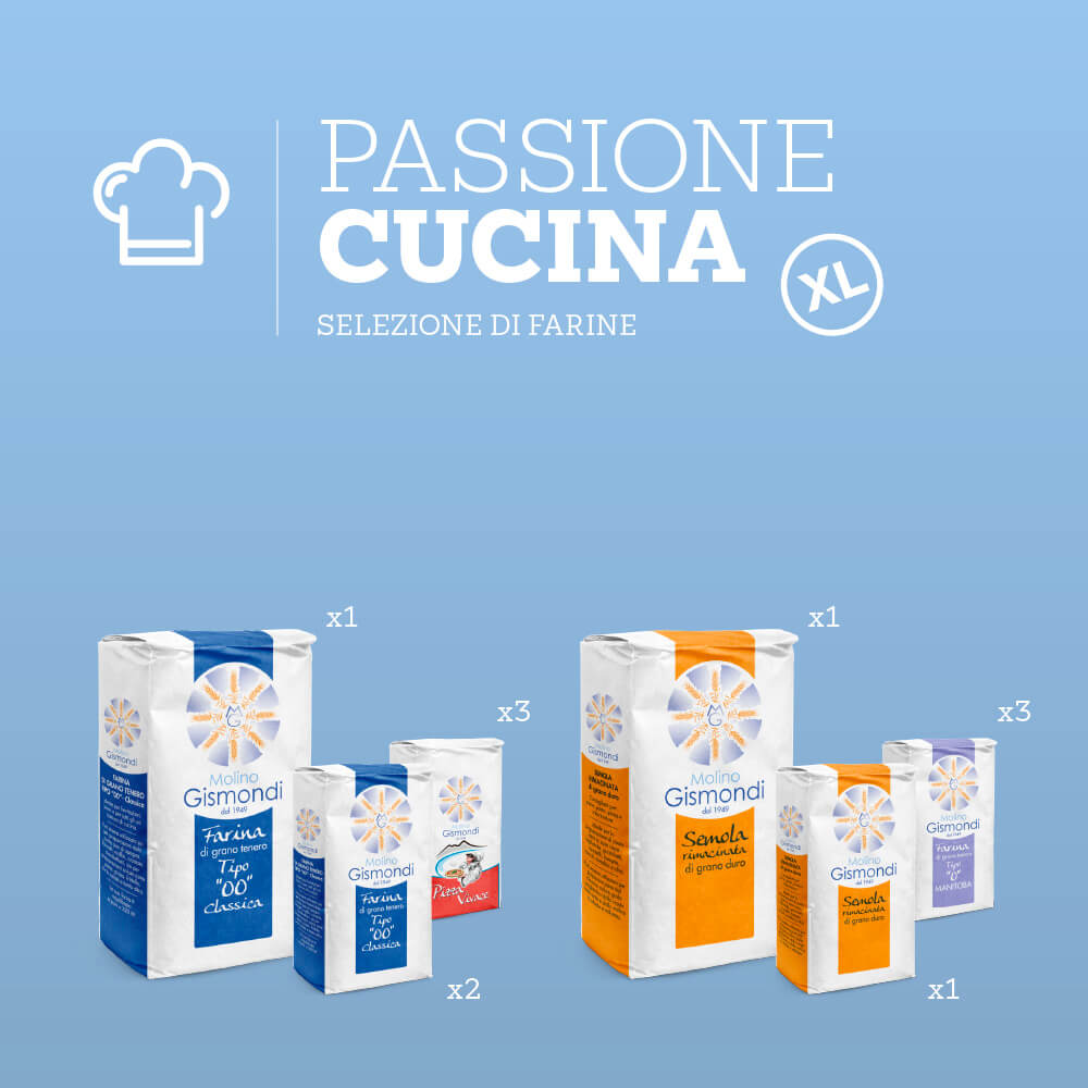 Selezione di Farine per la tua passione in cucina formato XL