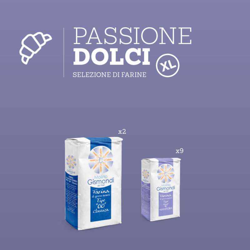 Selezione di Farine per Dolci fatti in casa formato XL